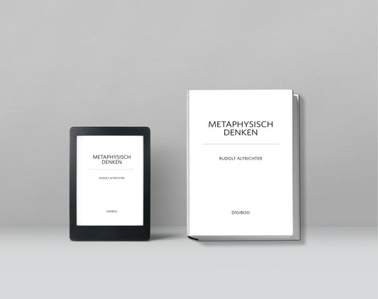 Rudolf Altrichter "Metaphysisch denken": Buchankündigung