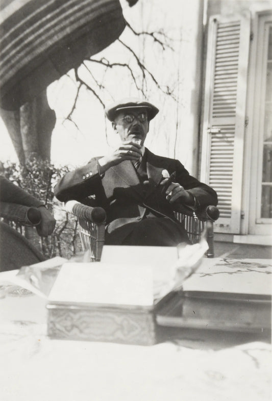 Thomas Mann in Küsnacht — ETH-Bibliothek Zürich, Thomas-Mann-Archiv / Fotograf: Unbekannt / TMA_0316