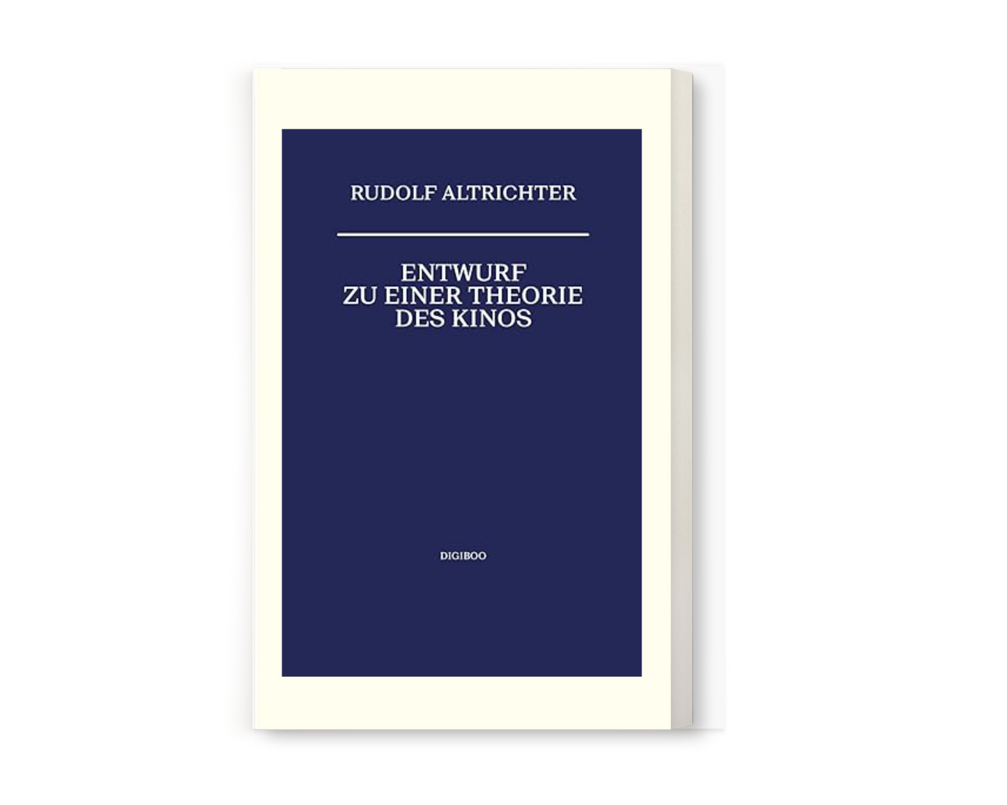 Entwurf zu einer Theorie des Kinos (E-Book)